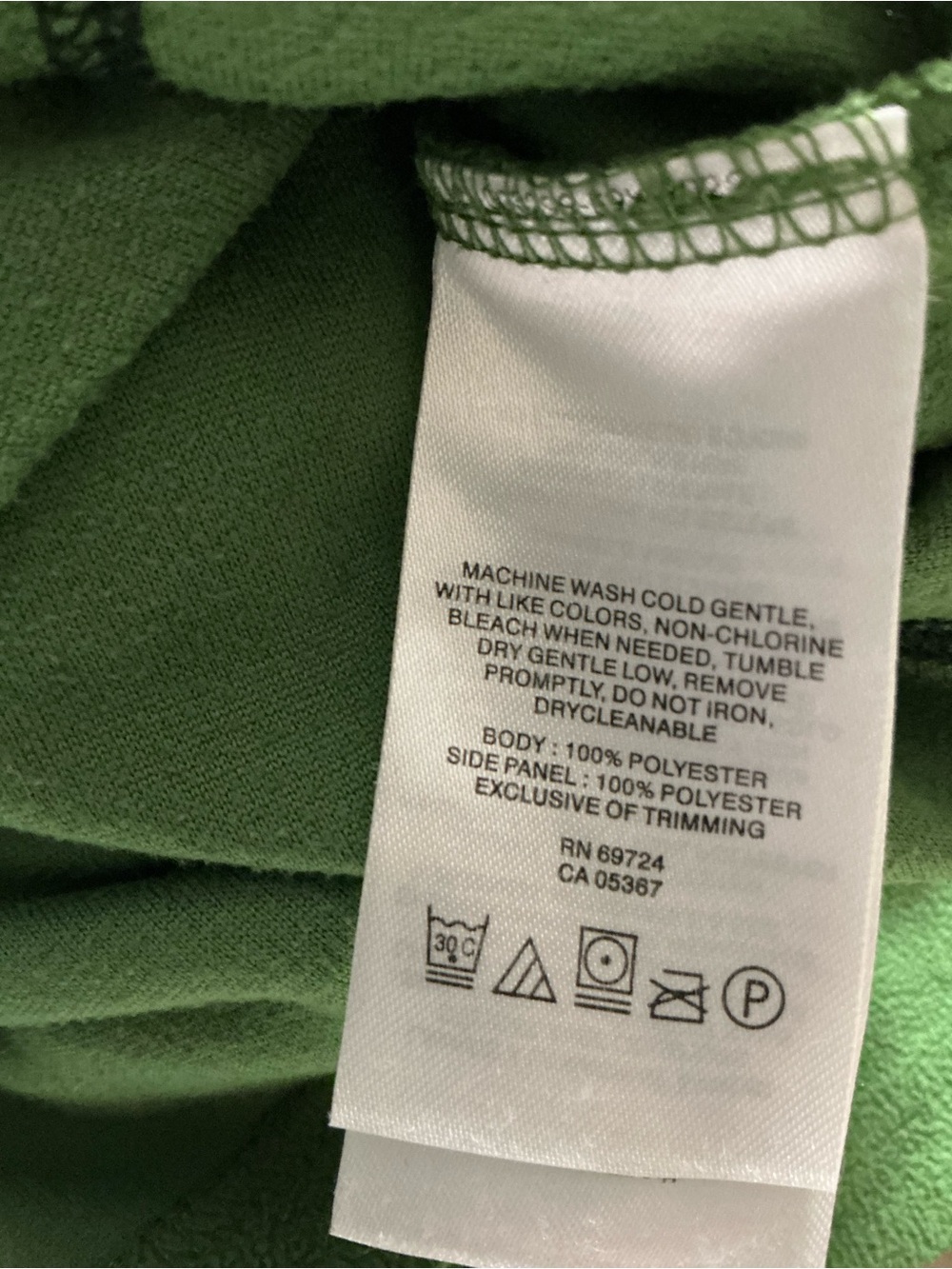 Columbia Sportswear Green Quarter Zip Microfleece Sweater - Picture 6 of 8